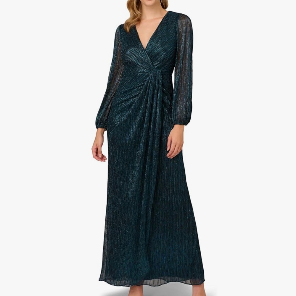 Long Sleeve Evening Gown